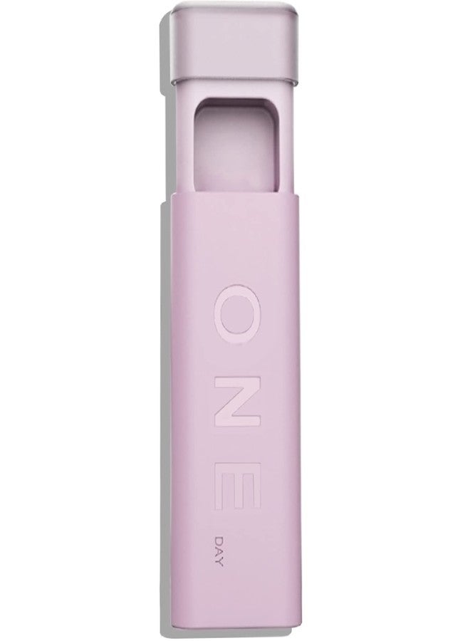 VINI Travel Pill Organizer 3 Times a Day Pill Box Organizer for Pills Vitamin Fish Oil Supplements, Matte Surface, Sealed and Waterproof (Pink,1PCS) - Image 1